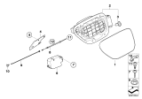 Diagram for 2010 BMW 650i Door Lock Actuator - 67116987635