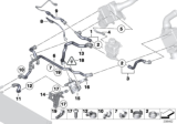 Diagram for BMW 750i Coolant Reservoir Hose - 17127575432