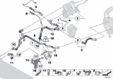 Diagram for 2015 BMW 550i Cooling Hose - 17127575432