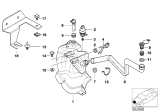 Diagram for BMW M3 Washer Reservoir - 61662228390