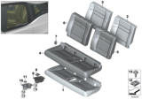 Diagram for BMW i3 Seat Cushion Pad - 52207464313