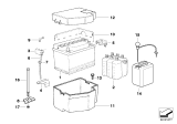 Diagram for BMW 325i Batteries - 61217567182