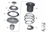 Diagram for BMW 328i GT xDrive Coil Spring Insulator - 31336860788