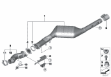 Diagram for 2016 BMW X5 Exhaust Hanger - 18208515523