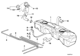 Diagram for BMW 318ti Fuel Tank Filler Neck - 16111183714