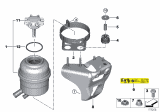 Diagram for BMW X3 Power Steering Reservoir - 32416851218