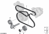 Diagram for 2012 BMW X5 A/C Idler Pulley - 11287799859