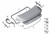 Diagram for 2020 BMW M8 Door Hinge - 41007453771