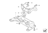 Diagram for BMW 545i Transmission Mount - 22316773825