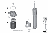 Diagram for 2014 BMW 550i GT xDrive Shock And Strut Mount - 33506781682