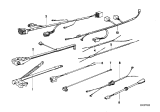 Diagram for 1980 BMW 733i Battery Cable - 12421277584