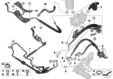 Diagram for 2010 BMW X5 Power Steering Hose - 32416787045