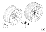 Diagram for 2006 BMW 530xi Alloy Wheels - 36116776779