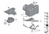 Diagram for BMW 335xi ABS Control Module - 34526795407