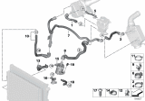 Diagram for BMW X6 Coolant Reservoir Hose - 17127576379