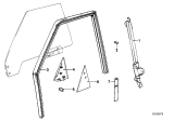 Diagram for BMW 533i Window Channel - 51321889787