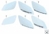 Diagram for BMW 750Li xDrive Side View Mirrors - 51167228612