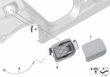 Diagram for 2017 BMW X4 Fuel Door Release Cable - 51177373497