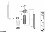 Diagram for 2020 BMW M235i xDrive Gran Coupe Shock Absorber - 33506883873