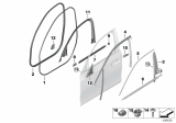 Diagram for BMW 330i Door Moldings - 51437465137