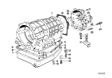 Diagram for BMW 635CSi Transmission Pan - 24111215935