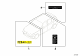 Diagram for 2020 BMW X7 Emblem - 71237948406