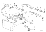 Diagram for 1994 BMW 850CSi Cooling Hose - 11531741410