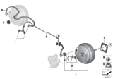 Diagram for BMW Brake Booster Vacuum Hose - 11668602031