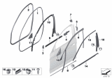 Diagram for BMW 540i xDrive Door Seal - 51767341645