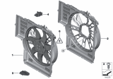 Diagram for 2005 BMW X5 Radiator fan - 17427521767