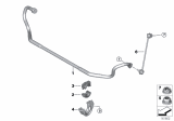 Diagram for 2008 BMW M3 Sway Bar Link - 31352283442