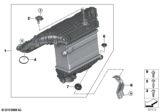 Diagram for BMW X3 M Intercooler - 17518053321