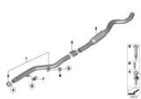 Diagram for BMW 328i Exhaust Pipe - 18307633122