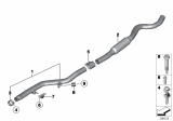 Diagram for 2012 BMW 328i Exhaust Pipe - 18307633122