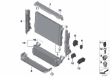 Diagram for 2013 BMW X5 Radiator - 17117533472