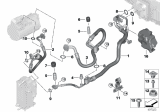 Diagram for BMW 745e xDrive A/C Hose - 64539473885