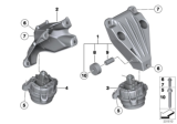 Diagram for BMW 740Li xDrive Engine Mount Bracket - 22116859845