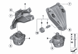 Diagram for BMW 535i GT xDrive Motor And Transmission Mount - 22116859845