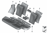 Diagram for 2017 BMW 430i xDrive Gran Coupe Seat Cushion Pad - 52207322187