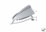 Diagram for 2008 BMW X3 Antenna - 65203411503