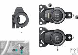 Diagram for 2015 BMW X5 Ignition Switch - 61319291689