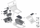 Diagram for BMW 840i Cup Holder - 51169396505