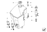 Diagram for 2006 BMW X3 Washer Reservoir - 61663403211