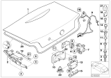 Diagram for BMW Z4 M Weather Strip - 51717016194