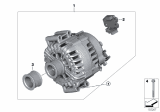 Diagram for 2008 BMW 535i Alternator Pulley - 12317560678