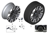 Diagram for BMW X7 Alloy Wheels - 36116885143