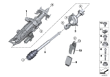 Diagram for BMW M850i xDrive Steering Shaft - 32306862689