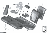 Diagram for 2020 BMW X6 Seat Heater Pad - 52207443495