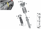 Diagram for BMW Shock Absorber - 37106884588