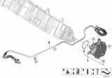 Diagram for BMW Vacuum Pump - 11668605976